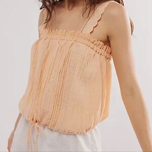 Free People Apricot Camisole Top